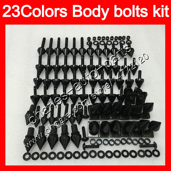 Fairing bolts full screw kit For KAWASAKI ZZR400 2000 2001 2002 2003 ZZR600 2004 2005 2006 2007 Body Nuts screws nut bolt kit 25Color