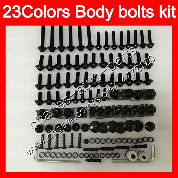 Fairing bolts full screw kit For KAWASAKI ZX11R 1993 1994 1995 ZX-11R ZZR1100 ZX11 R 1996 1997 Body Nuts screws nut bolt kit 25Colors