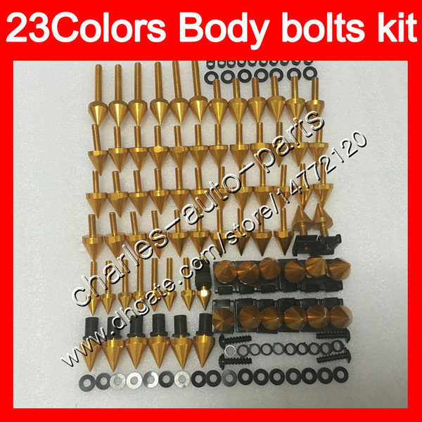 Fairing bolts full screw kit For Triumph Daytona 675 09 10 11 12 13 14 2009 2010 2011 2012 2013 2014 Body Nuts screws nut bolt kit 25Colors