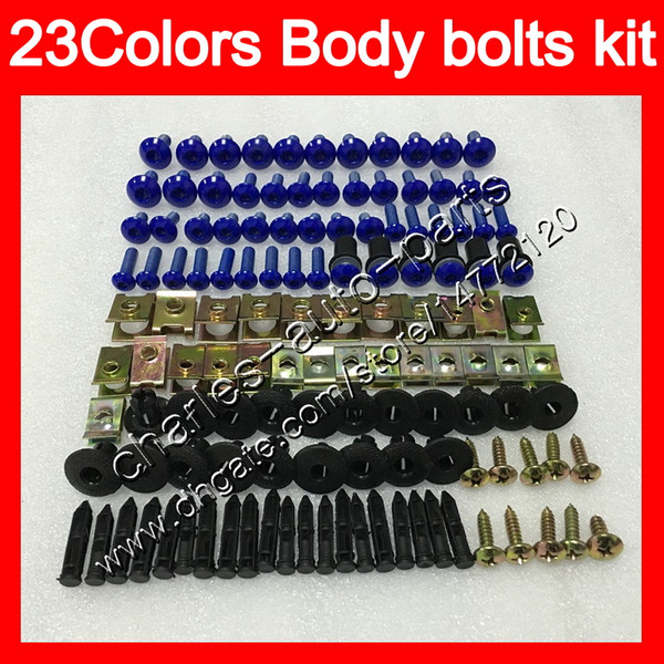 Fairing bolts full screw kit For Aprilia RS250 95 96 97 RSV250R RS-250 RSV250RR RS 250 1995 1996 1997 Body Nuts screws nut bolt kit 25Colors