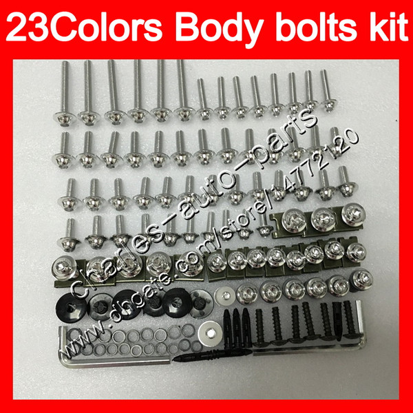 Fairing bolts full screw kit For HONDA VFR400RR 89 90 91 92 93 NC30 VFR400 RR 1989 1990 1991 92 1993 Body Nuts screws nut bolt kit 25Colors