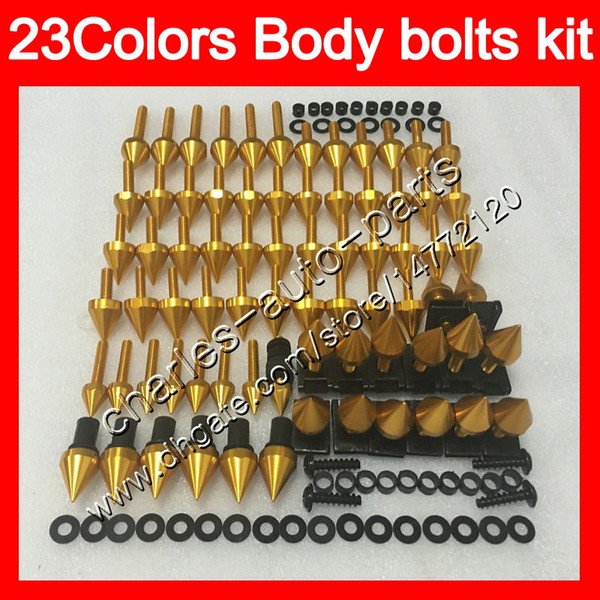 Fairing bolts full screw kit For YAMAHA YZF1000R 1996 1997 1998 1999 00 YZF 1000R 2002 2003 2004 2007 Body Nuts screws nut bolt kit 25Colors