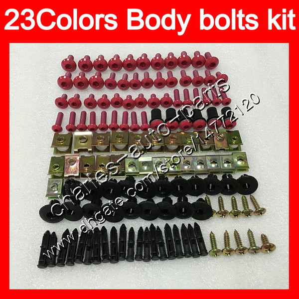 Fairing bolts full screw kit For HONDA Pan-European ST1300 02 03 04 05 06 07 08 09 10 ST 1300 STX1300 Body Nuts screws nut bolt kit 25Colors