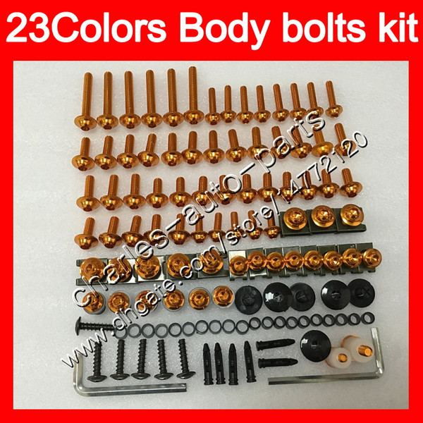 Fairing bolts full screw kit For HONDA VTR1000F SuperHawk VTR 1000 F 1000F 97 98 99 00 01 02 03 04 05 Body Nuts screws nut bolt kit 25Colors