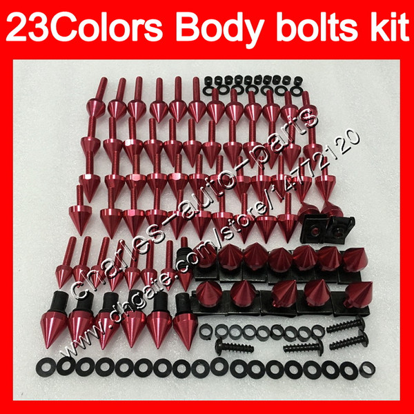 Fairing bolts full screw kit For HONDA NSR250R MC28 NSR 250R NSR250 R 1994 1995 1996 1997 1998 1999 Body Nuts screws nut bolt kit 25Colors