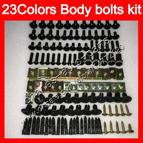 Fairing bolts full screw kit For KAWASAKI ZX14R 06 07 08 09 11 ZX 14R ZX-14R 2006 2007 2008 2009 2011 Body Nuts screws nut bolt kit 25Colors