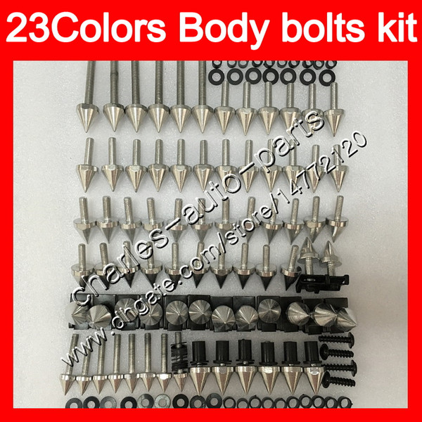 Fairing bolts full screw kit For KAWASAKI ZX12R 00 01 ZX 12 R 00-01 ZX 12R ZX-12R 2000 2001 Body Nuts screws nut bolt kit 25Colors