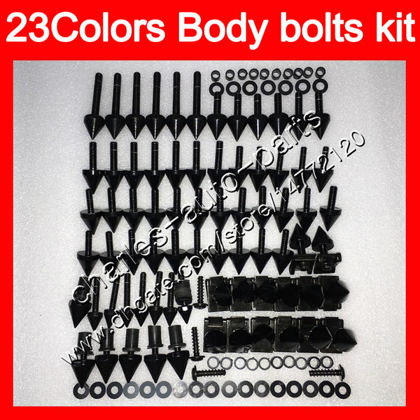 Fairing bolts full screw kit For YAMAHA YZFR1 98 99 YZF R1 YZF 1000 YZF-1000 YZF1000 YZF-R1 1998 1999 Body Nuts screws nut bolt kit 25Colors