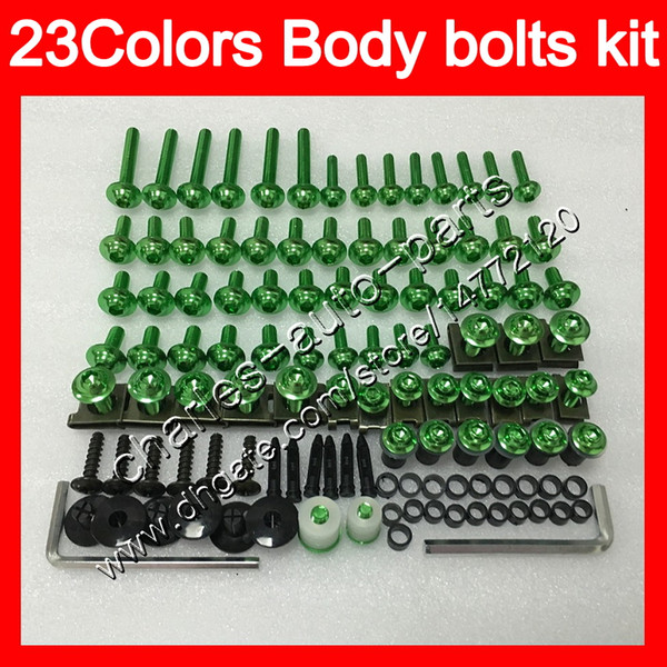 Fairing bolts full screw kit For YAMAHA FZR250R 90 91 92 FZR250 R FZR 250 R FZR 250R 1990 1991 1992 Body Nuts screws nut bolt kit 25Colors