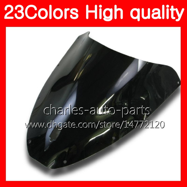 100%New Motorcycle Windscreen For DUCATI 749 999 749S 999S 05 06 749-999 749 S 06 749R 999R 2005 2006 Chrome Black Clear Smoke Windshield