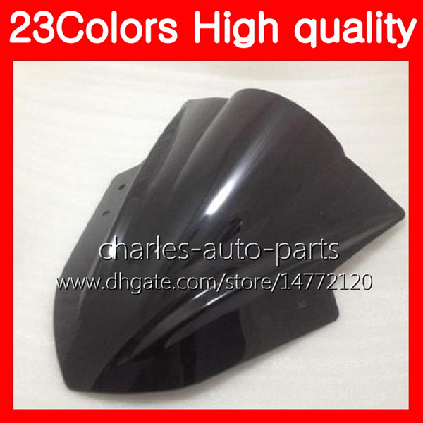 100%New Motorcycle Windscreen For KAWASAKI ZX-300R ZX 300R 13 14 15 ZX300R EX 300 EX300 2013 2014 2015 Chrome Black Clear Smoke Windshield