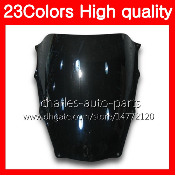 100%New Motorcycle Windscreen For Aprilia RSV1000R 03 04 05 06 RSV1000 R RSV 1000 2003 2004 2005 2006 Chrome Black Clear Smoke Windshield