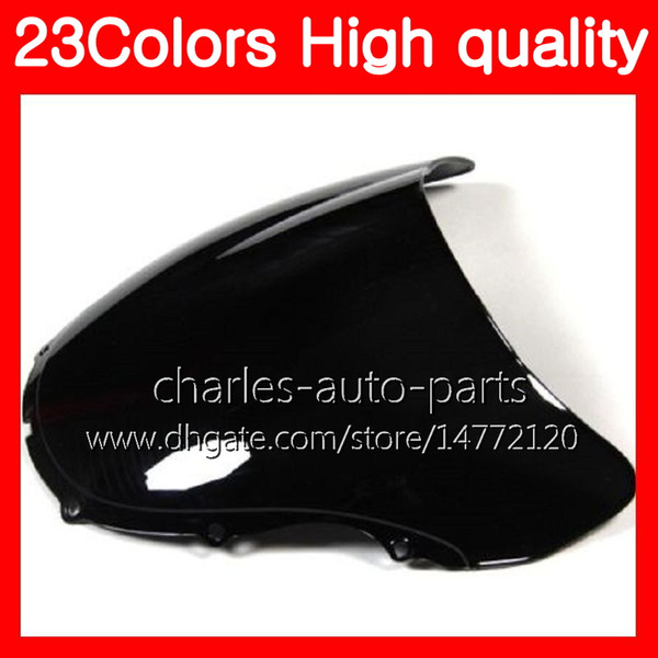 100%New Motorcycle Windscreen For HONDA CBR600F4 99 00 99-00 CBR600 F4 CBR 600 F4 CBR 600F4 1999 2000 Chrome Black Clear Smoke Windshield