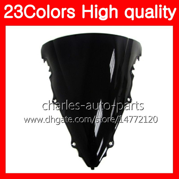 100%New Motorcycle Windscreen For YAMAHA R6 YZFR6 03 04 05 YZF-R6 YZF600 YZF 600 YZF R6 2003 2004 2005 Chrome Black Clear Smoke Windshield