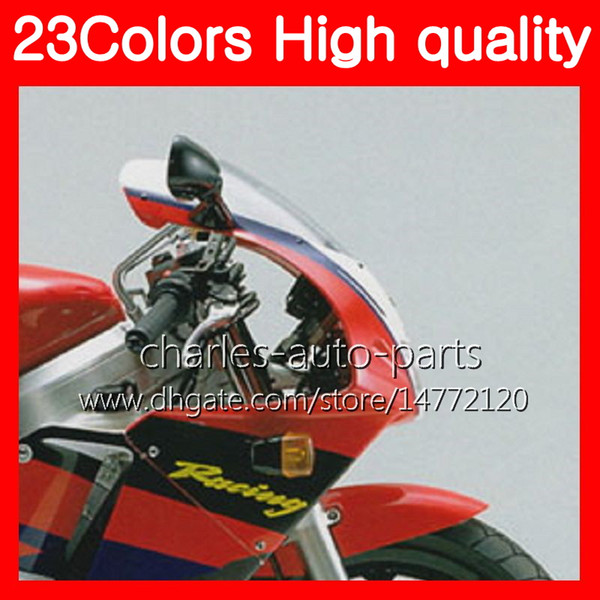 100%New Motorcycle Windscreen For HONDA NSR250R MC28 NSR 250R NSR250 R 1994 1995 1996 1997 1998 1999 Chrome Black Clear Smoke Windshield