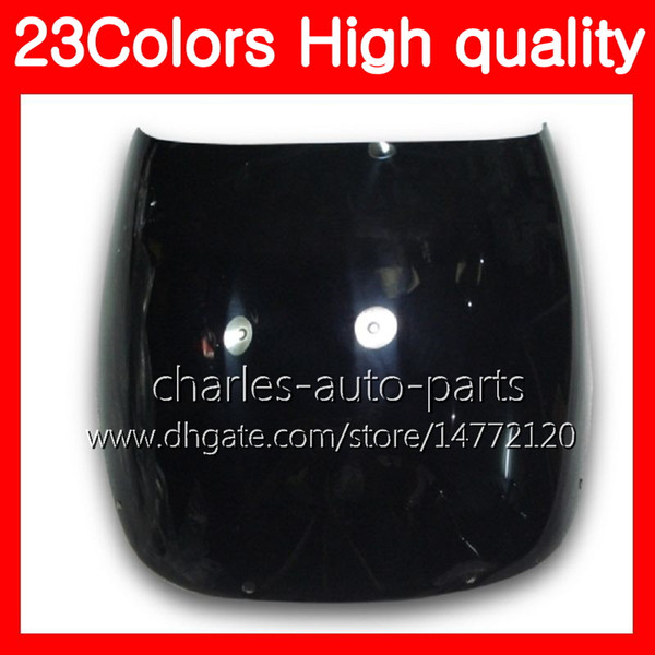 100%New Motorcycle Windscreen For HONDA VFR400RR NC24 VFR400 RR VFR 400RR RVF 400 RR 87 88 1987 1988 Chrome Black Clear Smoke Windshield