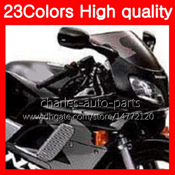 100%New Motorcycle Windscreen For HONDA NSR125R 87 88 89 90 91 92 93 94 95 96 97 98 99 00 NSR125 R 88 Chrome Black Clear Smoke Windshield