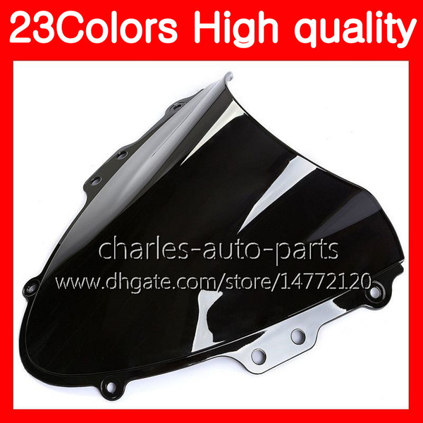 100%New Motorcycle Windscreen For SUZUKI GSXR600 GSXR750 04 05 GSXR 600 750 K4 GSX R600 R750 2004 2005 Chrome Black Clear Smoke Windshield