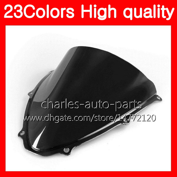 100%New Motorcycle Windscreen For SUZUKI GSXR600 GSXR750 06 07 GSXR 600 750 K6 GSX R600 R750 2006 2007 Chrome Black Clear Smoke Windshield