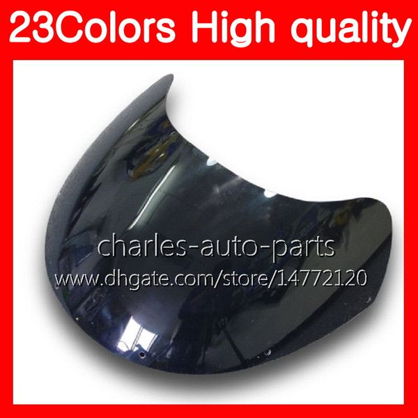 100%New Motorcycle Windscreen For SUZUKI RGV-250 VJ23 RGV 250 97 98 RG V250 R GV250 RGV250 1997 1998 Chrome Black Clear Smoke Windshield