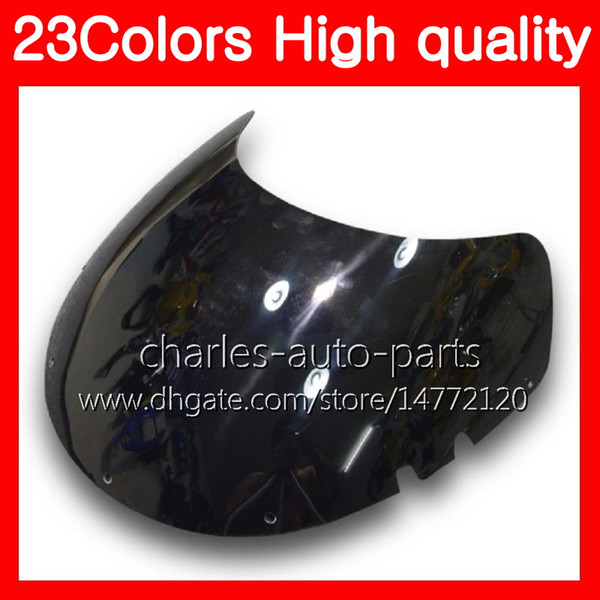 100%New Motorcycle Windscreen For SUZUKI RGV-250 VJ21 RGV 250 88 89 RG V250 R GV250 RGV250 1988 1989 Chrome Black Clear Smoke Windshield