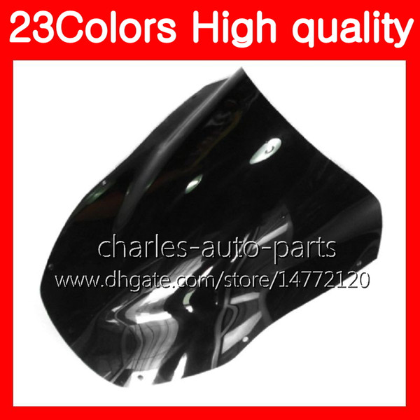 100%New Motorcycle Windscreen For KAWASAKI ZX12R 00 01 CC ZX 12 R 00-01 ZX 12R ZX-12R 2000 2001 Chrome Black Clear Smoke Windshield