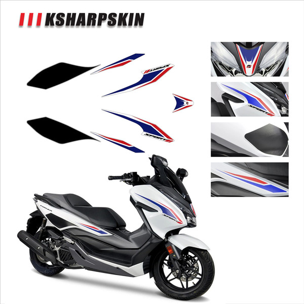 Body protection sticker KSHARPSKIN motorcycle decoration reflective decal modified appearance film for honda FORZA 125 300