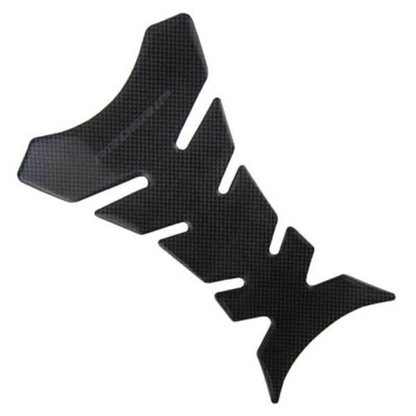 Carbon Fiber 3D Creative Fish Bone Universal Waterproof Sticker Motorcycle Tank Pad Protector