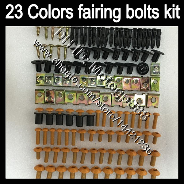 OEM Body full bolts kit For HONDA NSR250R MC28 NSR 250R NSR250 R 1994 1995 1996 1997 1998 1999 GP102 Fairing Nuts screw bolt screws Nut kit