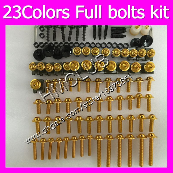 Fairing screws Full bolts kit For SUZUKI GSX1250C GSX1250 C GSXC1250 11 12 13 2011 2012 2013 GSXC 1250 MC147 OEM Body Nuts bolt screw Nut