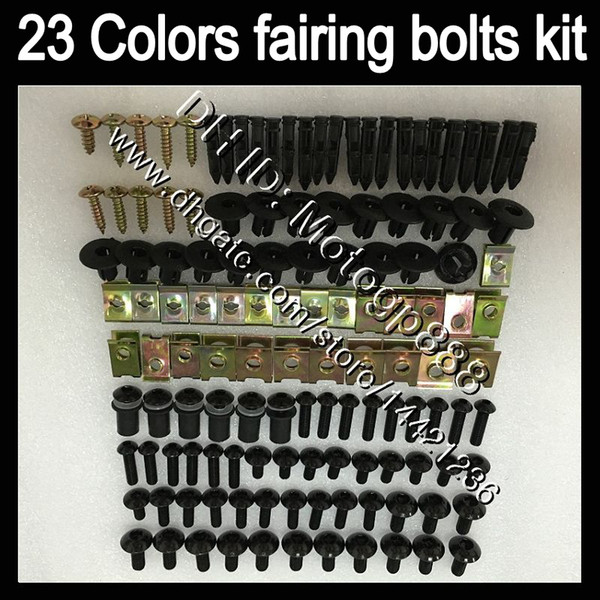 OEM Body full bolts kit For BMW K1200S 05 06 07 08 K1200 S K 1200 S K 1200S 2005 2006 2007 2008 GP176 Fairing Nuts screw bolt screws Nut kit