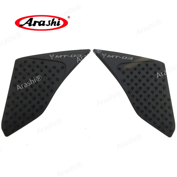 Arashi Tank Pads Decals For YAMAHA MT-03 2015-2017 Protector Anti Slip Tank Pad Sticker Gas Knee Grip MT 03 2015 2016 2017