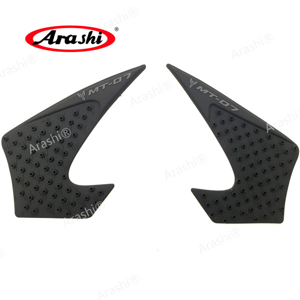 Arashi Motorcycle Anti Slip Fuel Tank Pads For YAMAHA MT07 2013-2016 Protector Stickers Knee Grip MT 07 2013 2014 2015 2016