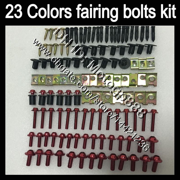 OEM Body full bolts kit For HONDA CBR919RR 98 99 CBR900RR CBR 919 RR 919RR CBR919 RR 1998 1999 GP121 Fairing Nuts screw bolt screws Nut kit