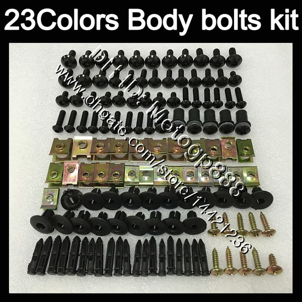 Fairing bolts full screw kit For HONDA CBR400RR NC29 CBR400 RR CBR 400 RR 95 96 97 98 1995 1996 1998 Body Nuts screws nut bolt kit 23Colors