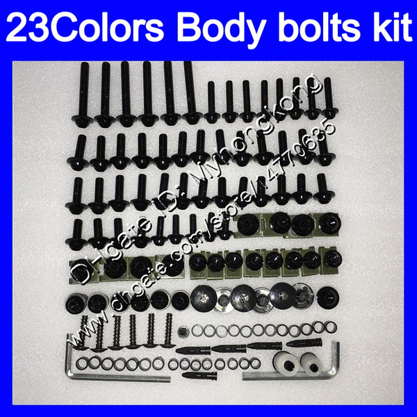 Fairing bolts full screw kit For HONDA CBR1000RR 04 05 06 07 CBR1000 RR CBR 1000 RR 2004 2005 2006 07 Body Nuts screws nut bolt kit 25Colors