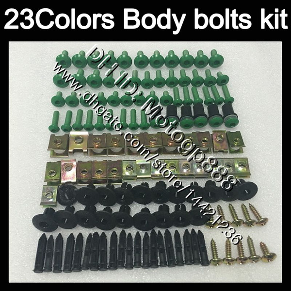 Fairing bolts full screw kit For HONDA CBR600RR 09 10 11 12 CBR600 RR CBR 600 RR 2009 2010 2011 2012 Body Nuts screws nut bolt kit 23Colors