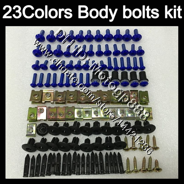 Fairing bolts full screw kit For HONDA CBR750RR 85 86 87 88 CBR750 RR CBR 750 RR 1985 1986 1987 1988 Body Nuts screws nut bolt kit 23Colors