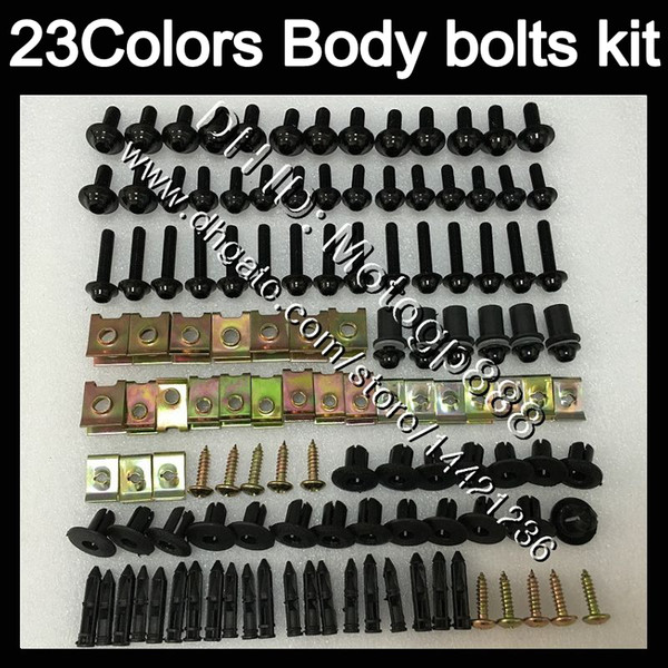 Fairing bolts full screw kit For KAWASAKI NINJA GTR1400 08 09 10 11 GTR 1400 2008 2009 2011 GTR-1400 Body Nuts screws nut bolt kit 23Colors