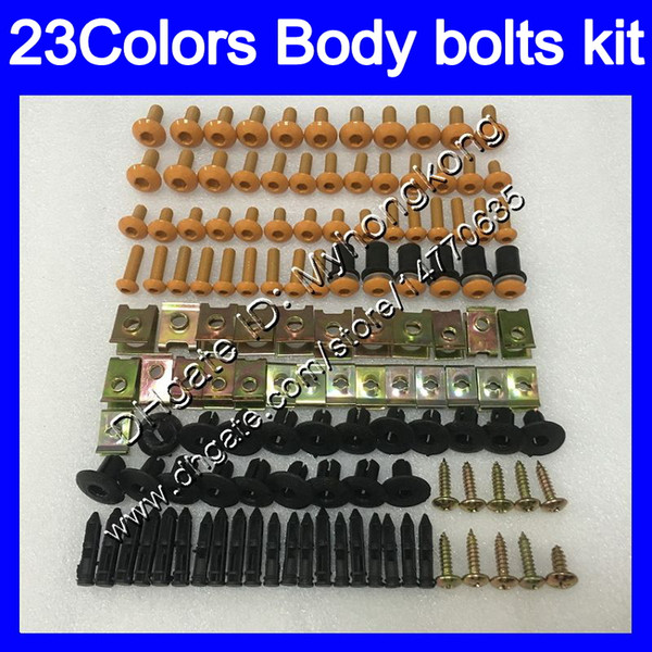 Fairing bolts full screw kit For HONDA VFR1200 10 11 12 13 VFR1200 RR VFR 1200 RR 2010 2011 2012 2013 Body Nuts screws nut bolt kit 25Colors