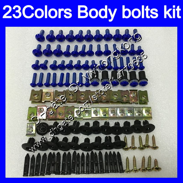 Fairing bolts full screw kit For HONDA VTR1000F 1997 1998 1999 2000 2001 2002 2005 VTR 1000 F 1000F Body Nuts screws nut bolt kit 25Colors