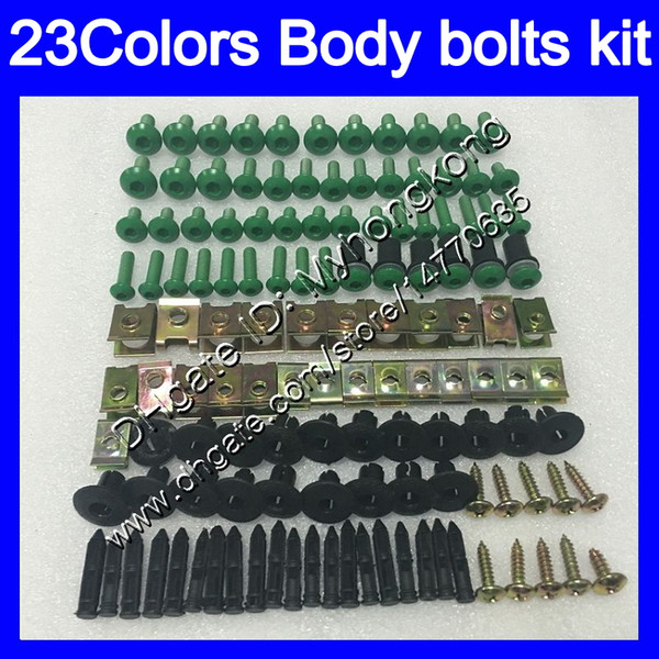 Fairing bolts full screw kit For HONDA VTR1000F SuperHawk VTR 1000 F 1000F 97 98 99 00 01 02 03 04 05 Body Nuts screws nut bolt kit 25Colors