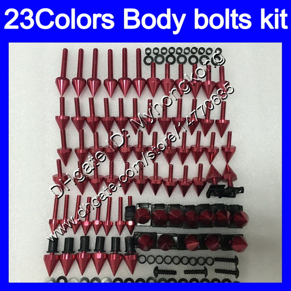 Fairing bolts full screw kit For SUZUKI RGV250 VJ21 VJ23 RGV 250 88 89 90 97 98 1988 1989 1997 1998 Body Nuts screws nut bolt kit 25Colors