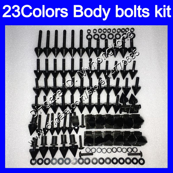 Fairing bolts full screw kit For SUZUKI Katana GSXF600 GSX750F 98 99 00 01 02 1998 1999 2000 01 2002 Body Nuts screws nut bolt kit 25Colors