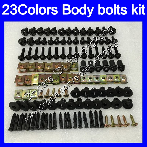 Fairing bolts full screw kit For HONDA NSR125R 87 88 89 90 91 92 93 94 95 96 97 98 99 00 NSR125 R0 Body Nuts screws nut bolt kit 25Colors