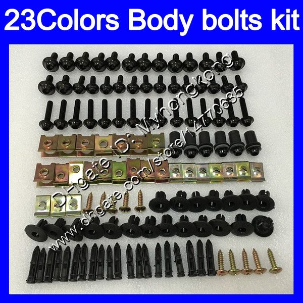 Fairing bolts full screw kit For HONDA CBR400RR NC29 CBR400 RR CBR 400 RR 90 91 92 93 94 1990 91 1994 Body Nuts screws nut bolt kit 25Colors