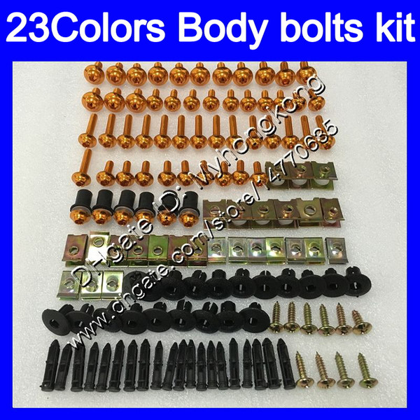 Fairing bolts full screw kit For HONDA CBR400RR NC29 CBR400 RR CBR 400 RR 95 96 97 98 1995 1996 1998 Body Nuts screws nut bolt kit 25Colors