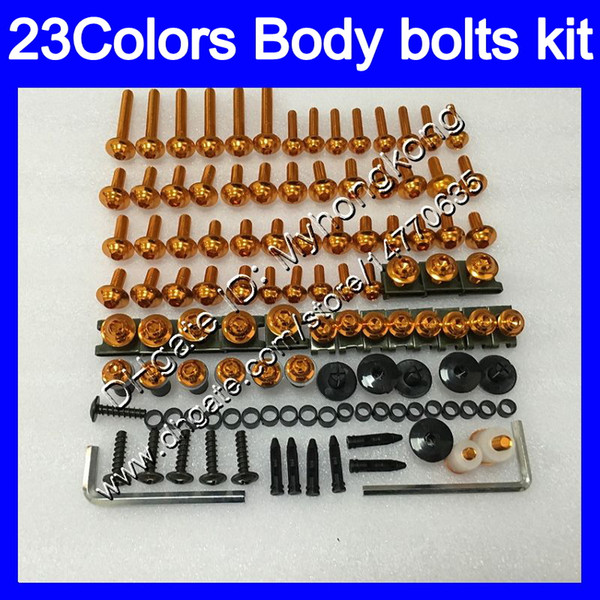 Fairing bolts full screw kit For SUZUKI GSX1250C GSX1250 C GSXC1250 11 12 13 2011 2012 2013 GSXC 1250 Body Nuts screws nut bolt kit 25Colors