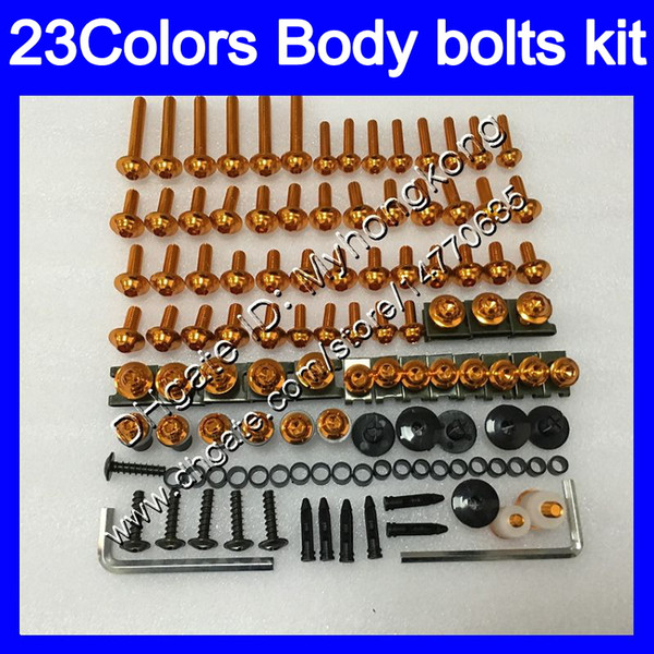 Fairing bolts full screw kit For KAWASAKI NINJA ZX250R 13 14 15 16 ZX 250R 2013 2014 2015 2016 13 14 Body Nuts screws nut bolt kit 25Colors