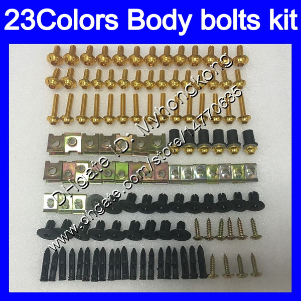 Fairing bolts full screw kit For SUZUKI GSXR1000 09 10 11 12 GSXR 1000 GSX R1000 K9 2009 2010 2011 12 Body Nuts screws nut bolt kit 25Colors